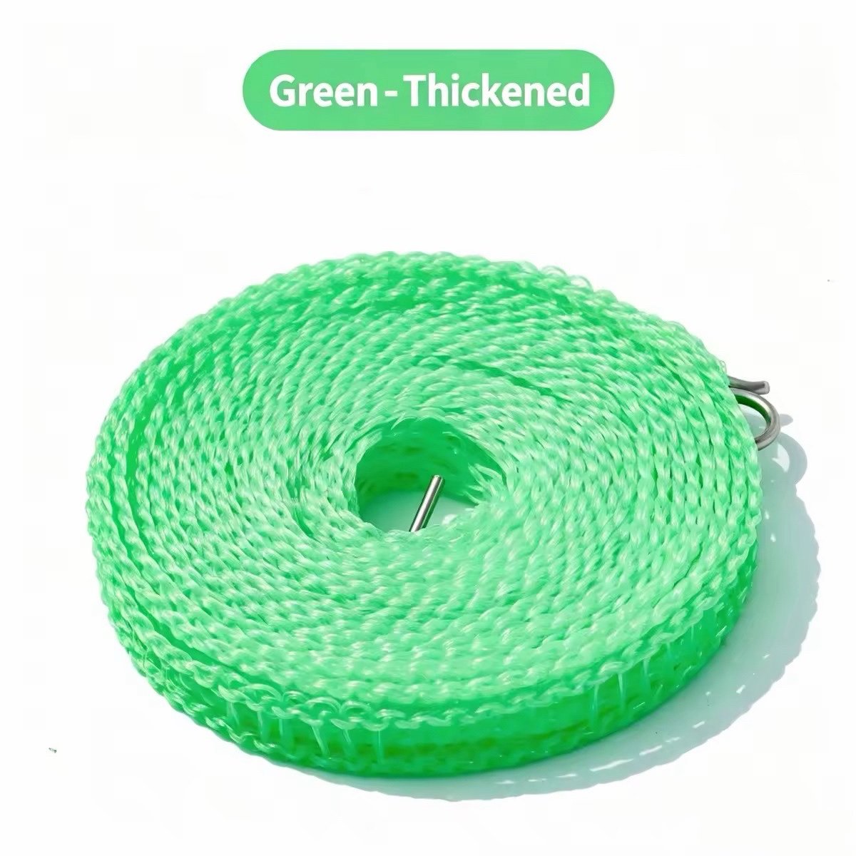 Corde à Linge Rétractable et Antidérapante pour Extérieur et Camping