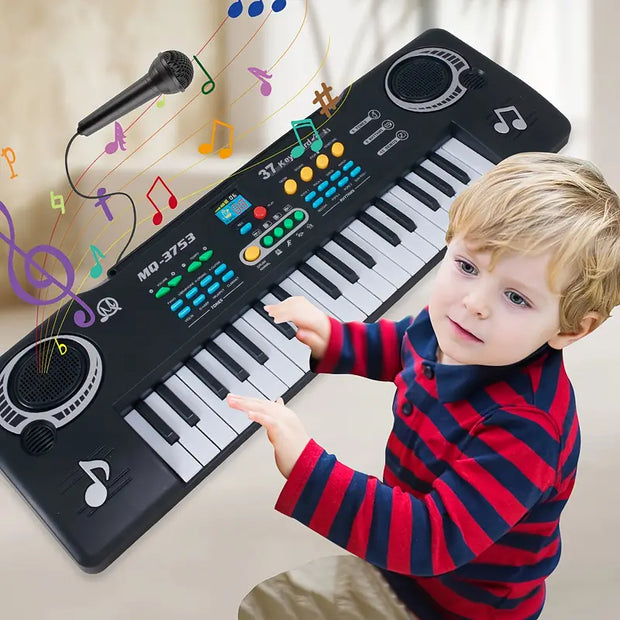 🎹 Piano Électronique pour Enfants – Éveil Musical et Créativité 🎶