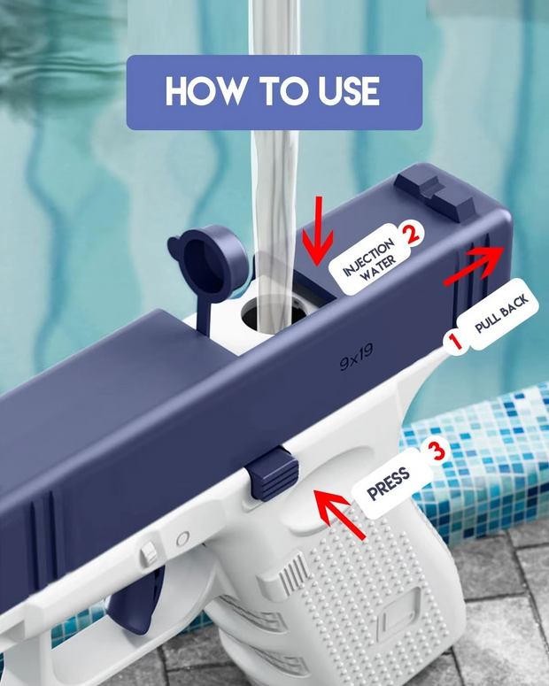 🌊 Mini Pistolet à Eau pour Enfants 🔫😄