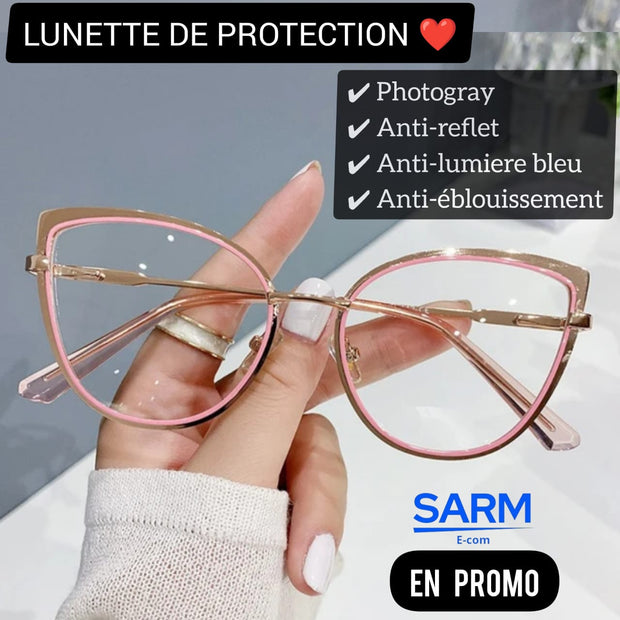 Lunettes de Protection "Œil de Chat" - Votre style, votre protection !