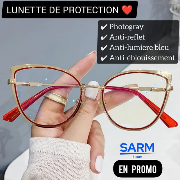 Lunettes de Protection "Œil de Chat" - Votre style, votre protection !