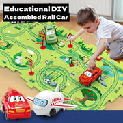 Puzzle electrique de voiture pour enfant