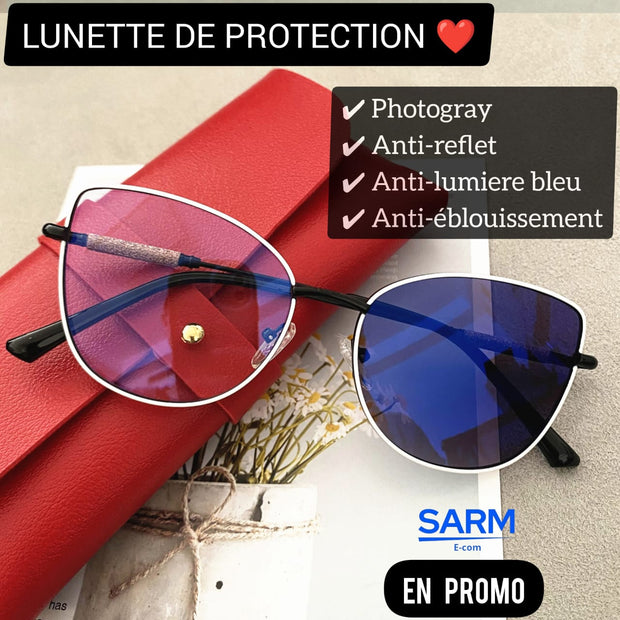 Lunettes de Protection "Œil de Chat"  - Votre style, votre protection ! (New)