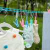 Corde à Linge Rétractable et Antidérapante pour Extérieur et Camping