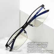 Lunettes de protection photogray avec technologie Blue Protect, Anti-Reflet et Anti-UV 400