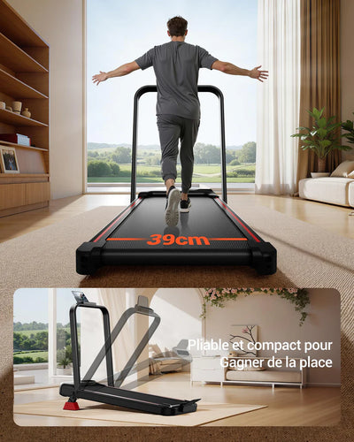 Tapis de course électrique pliable multifonction